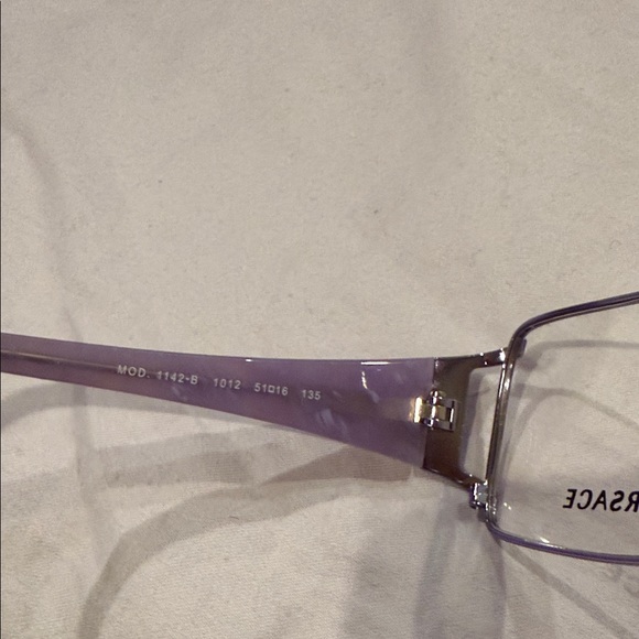 Vintage Versace Y2K Lavender Eyewear Non-prescription, NWOT - Picture 3 of 5